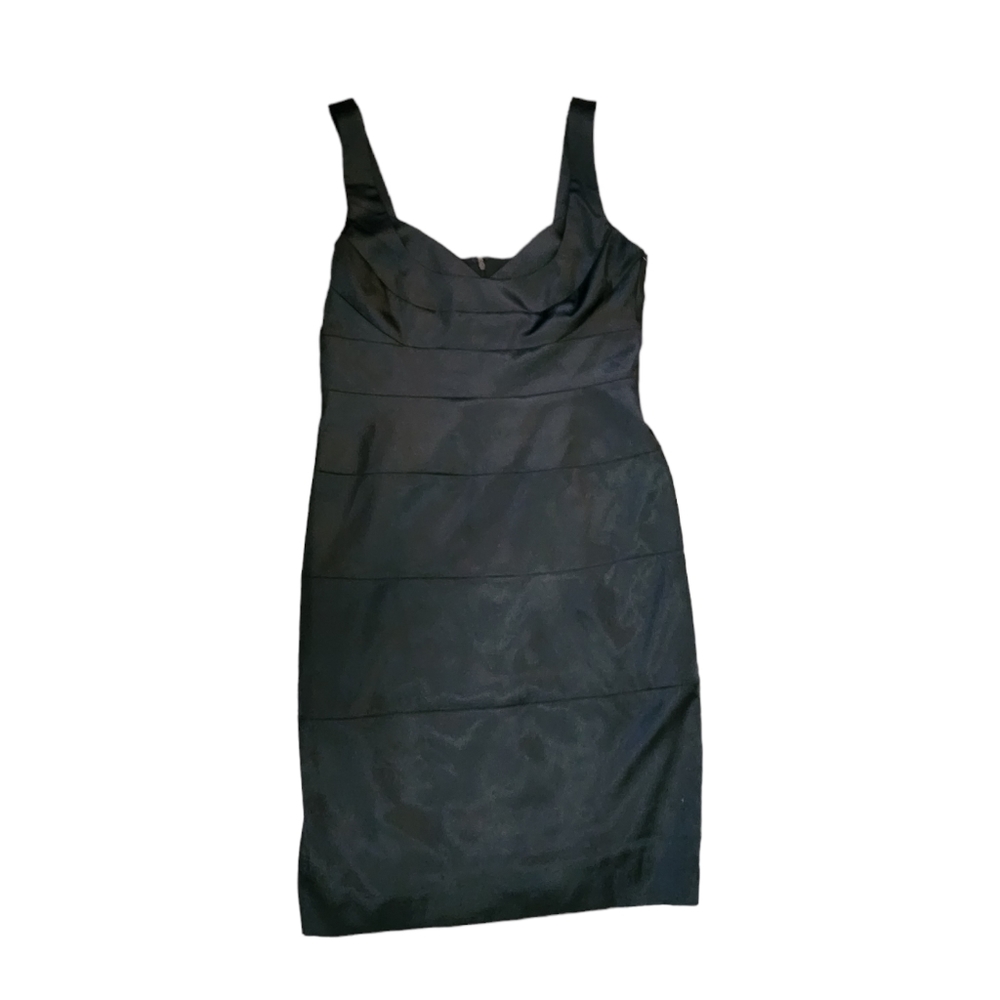 NWT FAUX LEATHER LONDON TIMES DRESS